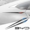 2 шт. автомобильные наклейки ТПУ автомобильные аксессуары para auto для BYD Build your dreams han tang ev dm d1 song MAX