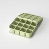 Улучшенная силиконовая форма для кубиков льда с крышкой - Пищевой силикон, Большая вместимость, Без запаха, Легко извлекать для домашнего DIY льда