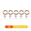 5/1PCS Detachable Zipper Puller Universal Replacement Metal Zipper Head Repair Kits Luggage Purses Handbag Clothes Zipper Slider