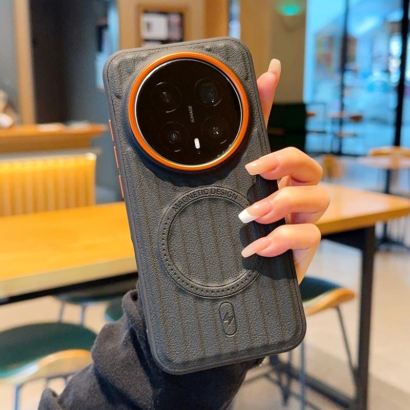 Чехол для Honor Magic 8 Pro 7 6 Pro, Магнитный, Волнистая текстура из PU-кожи, Ультратонкая защитная крышка для HONOR Magic8