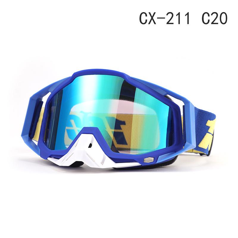 Ветрозащитные мотоциклетные и лыжные очки для использования за границей: 100% Внедорожная езда, катание на природе и защита при скоростном спуске