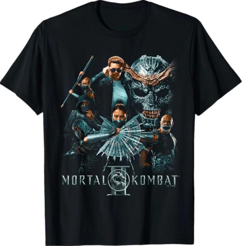 Mortal Kombat 2 Duotone Fighters T- Shirt