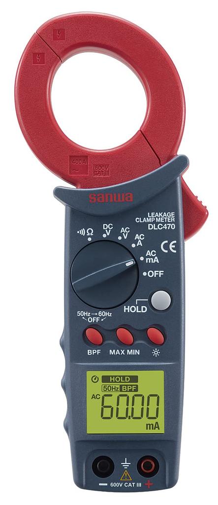 Фильтр-полоса пропускания для токовых клещей Sanwa Electric Meter DLC470 (с функцией)