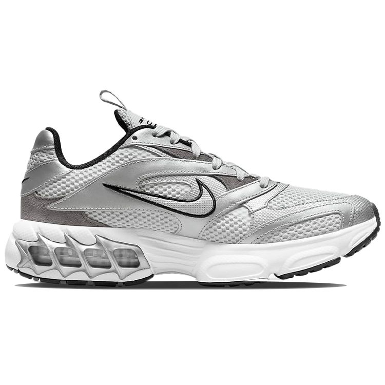 Nike Zoom Air Fire Photon Dust Металлик Серебристые женские кроссовки Белый Дымчато-Серый DR7852-001