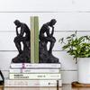 Modern Art Abstract Thinker Book Holder Book Stand Study Room Book Shelf Desk Decorative Resin Handicraft Ornament