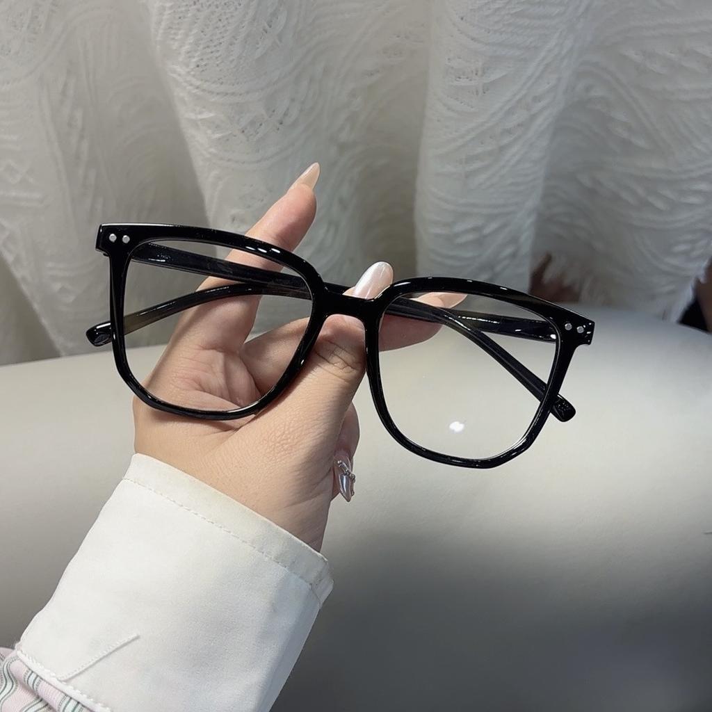 Transparent Myopia Glasses Frame For Women, Super Light, Big Face, Thin And Small Face, Plain Face Can Be Equipped With Degree Eyes, Large Frame