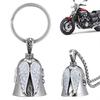 Luck Riding Bell Motorcycle Guardian Angel Wings Lucky Exorcist Bell Keychain Good Luck