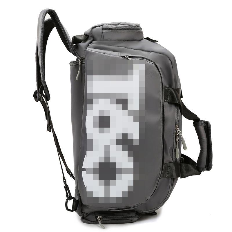 Модная вместительная фитнес-сумка для мужчин и женщин: Разделение сухого и влажного, идеально подходит для коротких путешествий и занятий йогой