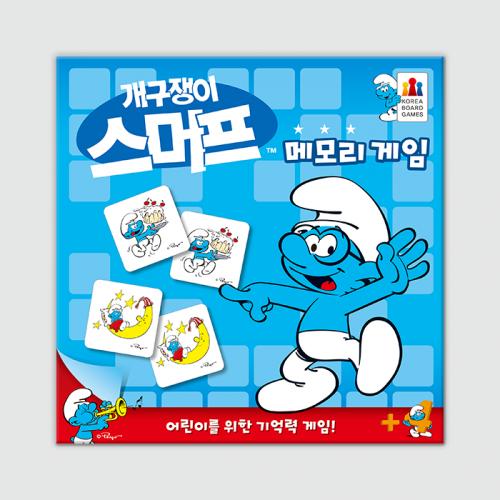 KoreaboardGames Smurfs Memory Game Brainy