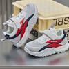 2025 Spring Velcro Children's Shoes New Lightweight Breathable Mesh Sports Shoes Running
