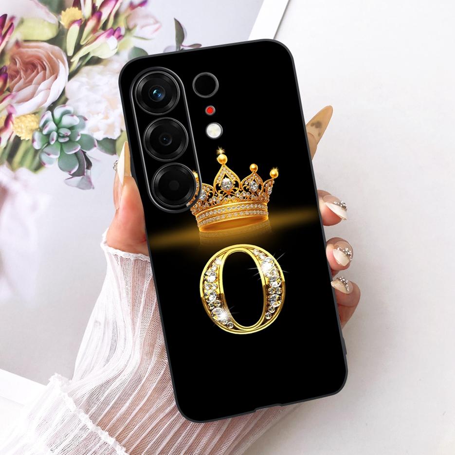 Чехол для Tecno Camon 50 4G CN5 Роскошный чехол с буквами-коронами Мягкий ТПУ чехол для телефона для Tecno Camon 50 Pro 4G CN5c Camon50 Fundas Сумки
