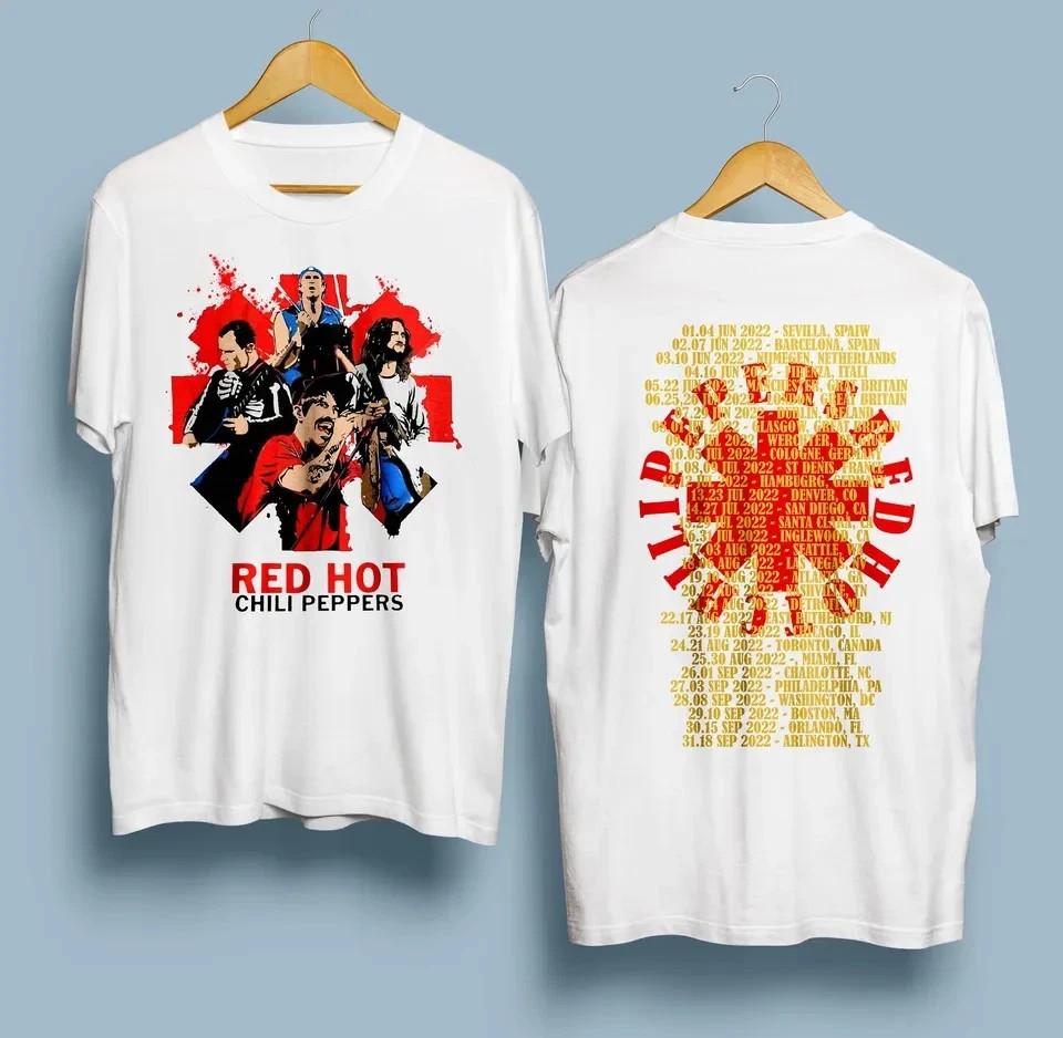Red Hot Chili Peppers Tour Tee Red Vintage Hot Chili T-Shirt