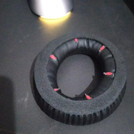 1 Pair Headphone Good Noise Insulation Cover Breathable Ultra Soft Faux Leather Headset