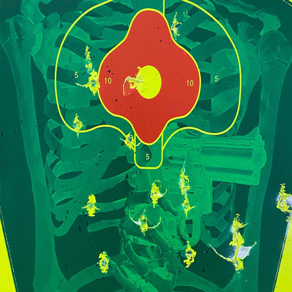 Прочные 10x Мишеней-Брызг 12 x18 Бумажные Силуэтные Мишени для Упражнений