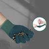 Рабочие перчатки с протектором из пенолатекса, нескользящие и дышащие, для строительства, унисекс, с покрытием, защитные