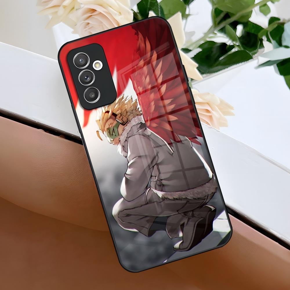 My Hero Academia Hawks Phone Case for Samsung A15 A25 A35 A55 A14 A24 A34 A54 A13 A23 A33 A53 A12 A22 A32 A52 A11 A05 Cover