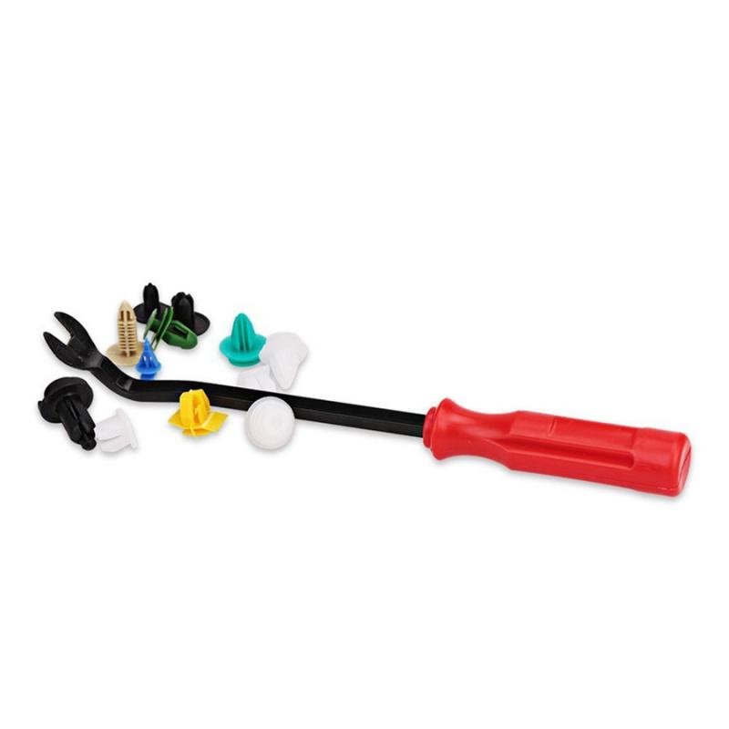 Новые автомобили Смешанный крепежный зажим Пластиковый бампер двери Подкрылок Уплотнительная полоса 425+Инструмент