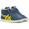ONITSUKA TIGER Fabre Rb Synthetic Leather Color Block Plush Wear-Resistant Mid-Top Sneakers Unisex Sneakers Blue 1183B809-400