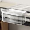 Large Capacity Stationery Storage Box Square Sundries Rack Bedside Storage Basket  Desk