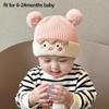 Knitted Knitted Hat Cute Pullover Hat New Ear Protection Cap