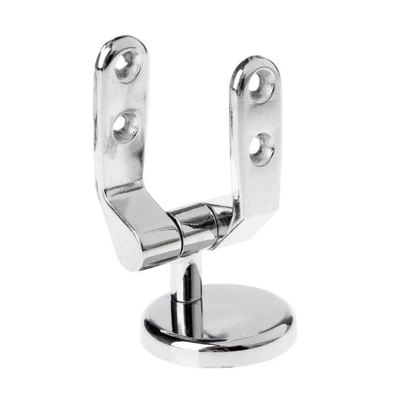 Alloy Toilet for Seat Hinges Mountings Set Chrome with Screws For Toilet Accesso