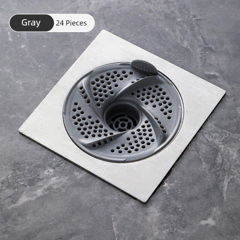 Japanese-Style Swirl Drain Anti-Odor Device Bathroom Drain Cover Hair Catcher Anti-Insect Anti-Clogging Filter Net