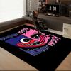 Blue Monster Huggy Family Area Rug Suitable for Indoor And Outdoor,Carpets for Kitchens, Homes, Offices, Living Rooms,Home Decor,Christmas Gift