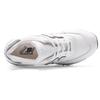 New Balance Nb 576 Удобные Простые Кожаные Прочные Дышащие Низкие Повседневные Кроссовки для Бега Женские кроссовки Белый Серый W576WWL