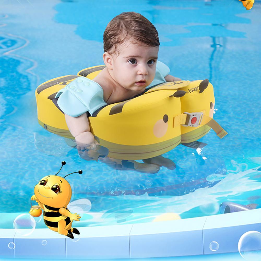 Mambobaby Baby Swim Float Non-inflatable Waterproof Baby Swimming Float Ring Kids Swim Trainer for