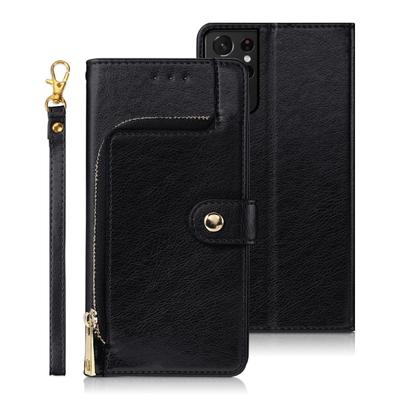 Чехол-кошелек на молнии для Xiaomi 11 Lite 11T Redmi 9C 9 Note 11 11S 10 Poco X3 NFC M4 X4 Pro, чехол-книжка из искусственной кожи, кобура, слот для карты, ремешок, бампер для телефона