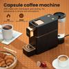 Мини эспрессо-машина для Nespresso OriginalL, капсульная кофеварка на одну порцию, черная