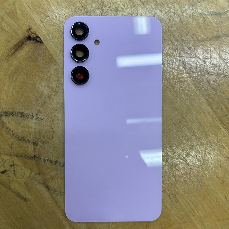 A55 Для Samsung Galaxy A55 5G A556 Корпус телефона Стеклянная крышка Задняя крышка аккумулятора Панель задней крышки Крышка объектива камеры