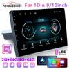 1 Din 9 дюймов Android Car Radio 4+64G Qled Screen Mirror Link 4 CORE FM BT Car Radio Autoradio Multimedia Player