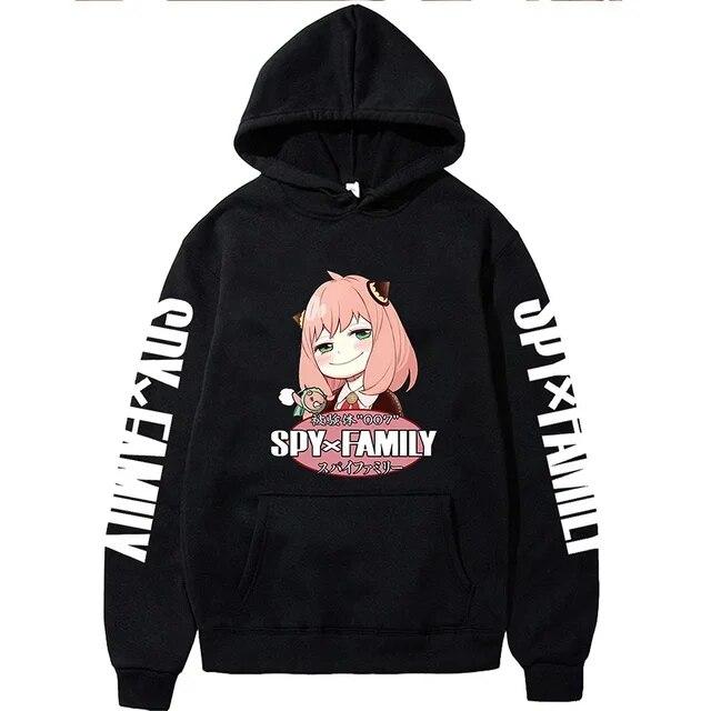 Толстовка с капюшоном в стиле аниме Spy X Family, толстовки Anya Forger Bond, толстовка Yor Blair Y2k, пуловер на весну и осень для мужчин и женщин