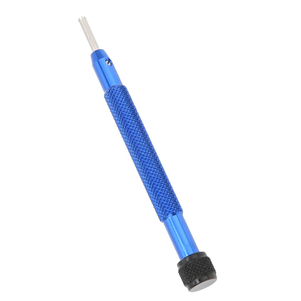 6-зубцовая часовая отвертка Отвертка для ремонта часов с пластиковым ящиком для хранения для домашнего использования Мастерские по ремонту часов