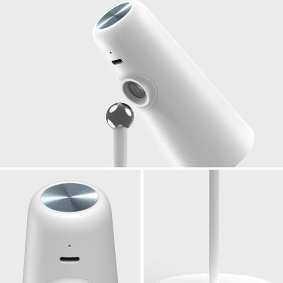 Multifunctional Magnetic Desk Lamp 3-Level Brightness Adjustable USB Rechargeable Home Office Bedroom Bedside Table Reading