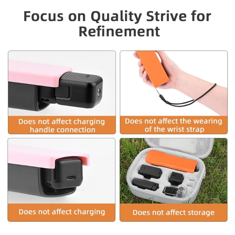 Silicone Protective Case Covers Screen Lens Protections For Pocket 3 Camera Case Screen Shield Easy Installation