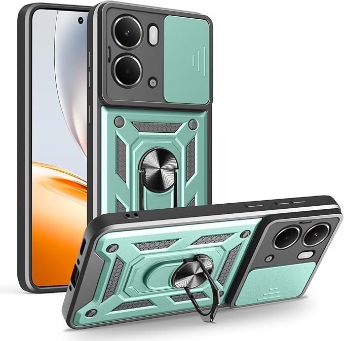 Чехол для Realme 14 5G Защита военного уровня Слайдер для камеры для Realme 14T Чехлы