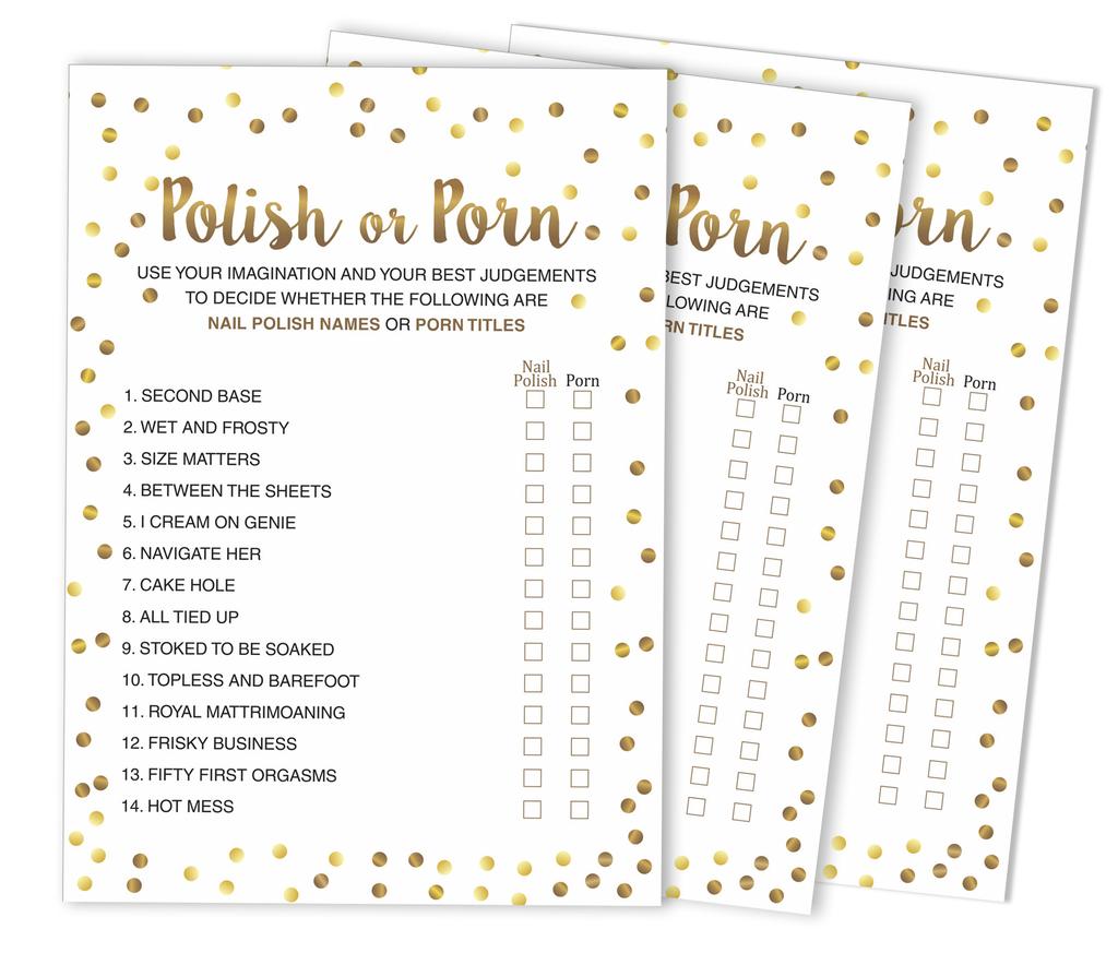 Inkdotpot Свадебный душ, девичник, вечеринка, пустые квадратные заполнения, идеи подарков 50A Gold