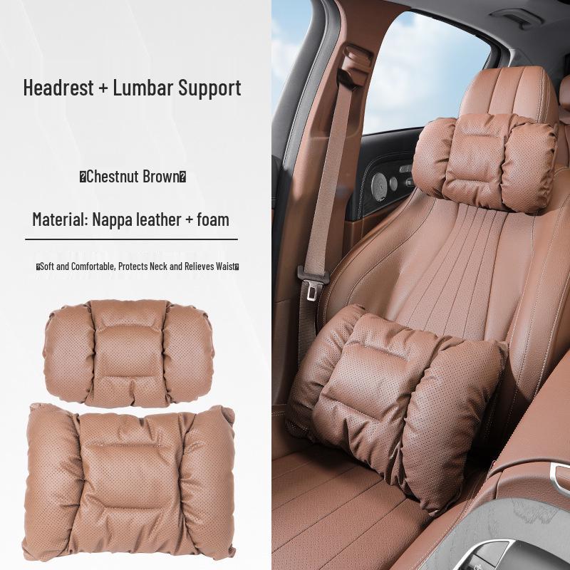 Compatible Car Neck Pillow & Lumbar Support for Trumpchi Models: Yingbao GS3/GS4/GS8, M8/M6.