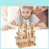 Модель виллы Fantasy House Kit 3D Puzzle Model Set Woodcraft Construction Toy
