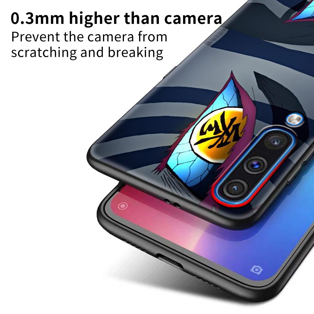 Чехол для Samsung Galaxy A50 A10 A70 A30 A20e A40 A20s A10s A10e A90 5G A80 A7 A9 с рисунком из аниме «Убийца демонов» из мягкого черного цвета