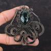 Kambaba Jasper Pendant Copper Wire Wrapped Jewelry Octopus Design Pendant Handmade Gemstone Pendant Copper Wire Wrapped Pendant Gift For Mom
