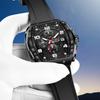 LIGE Outdoor Retro Man Watch Fashion Casual Sports Military Silicone Strap Waterproof Luminous Auto Date Quartz Watches Male New