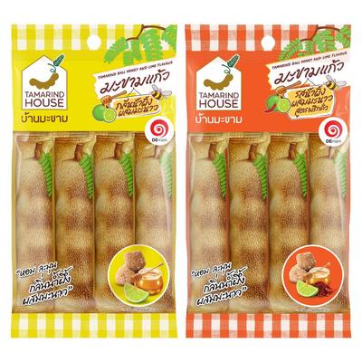 Tamarind House Tamarind Ball со вкусом меда и лайма/со вкусом жареного перца чили 47 г. x 1/2/3/6/12 шт - Тайская закуска