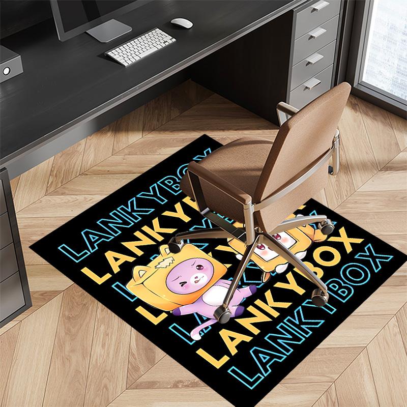 Lankybox Foxy and Rocky1 Printed Absorbent Washable Carpet, Non-Slip Bathroom Mats, Kitchen Rugs, Yoga Mat,Living Room Entrance, Camping Picnic Rugs
