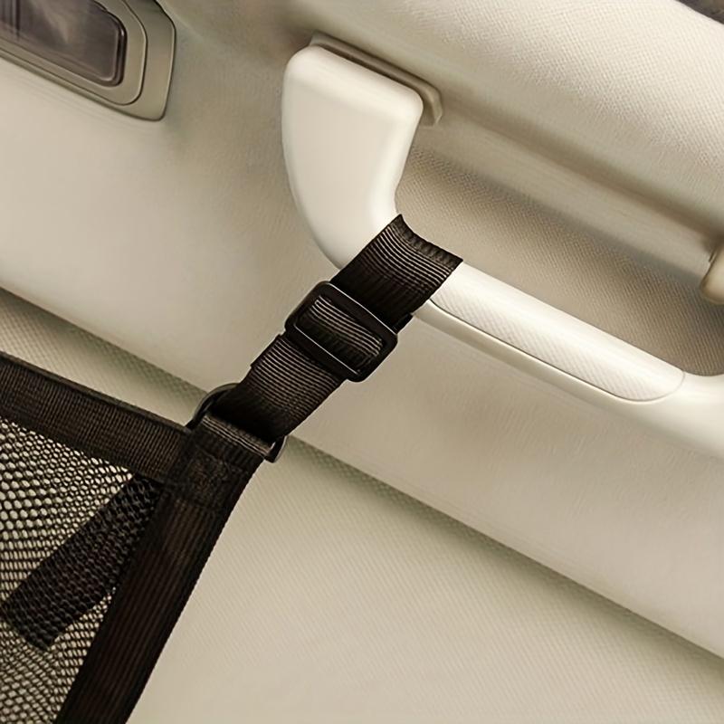 Регулируемая двухслойная сетка для багажника на потолок автомобиля - органайзер на крышу внедорожника для путешествий, хранения палаток, одеял, детских игрушек и полотенец