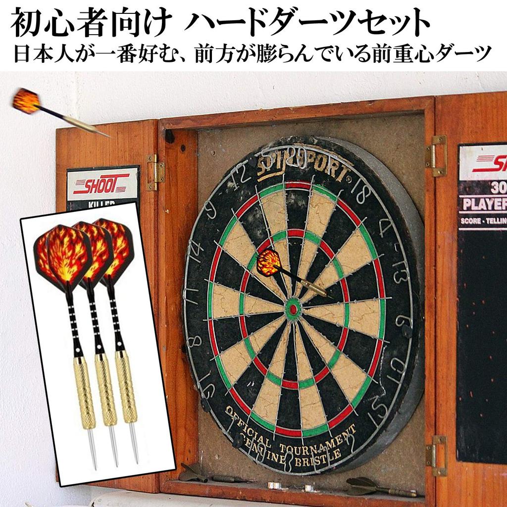 Дротики Стрела Стальной Наконечник Новичок Тренировка Жесткие Дротики 18г 12 предметов Полет Набор из 36 [Shandini]