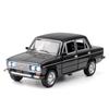 1:24 2016 Лада Высокодетализированная литая металлическая модель автомобиля Оттяни назад Звук Свет Машина Детский Подарок Коллекция