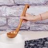 Wooden Soup Ladle Long Handle Hot Pot Spoon Oil Spoon Kitchenware AVE
